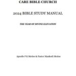 2024 Bible Study Manual